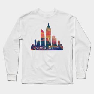 new york city new york fifth avenue wall street time square Long Sleeve T-Shirt